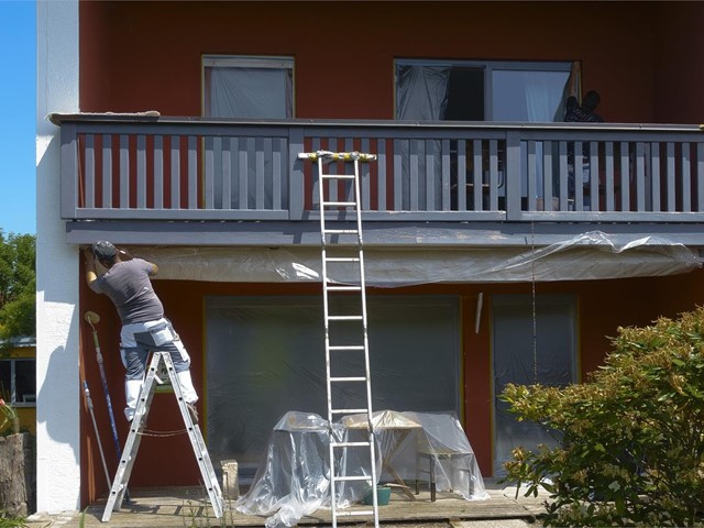¿Qué tipo de pintura se debe utilizar en una fachada?